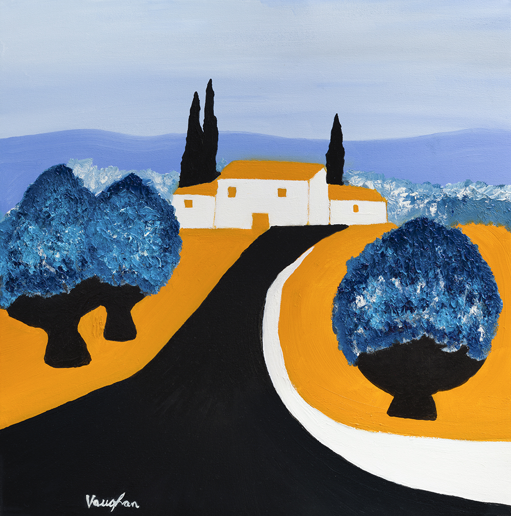 Vaughan Davies panorama painting